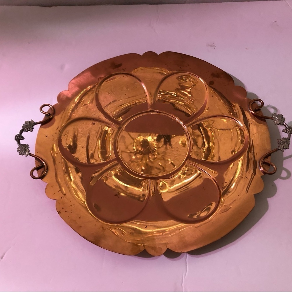 - Vintage Copper Tray.